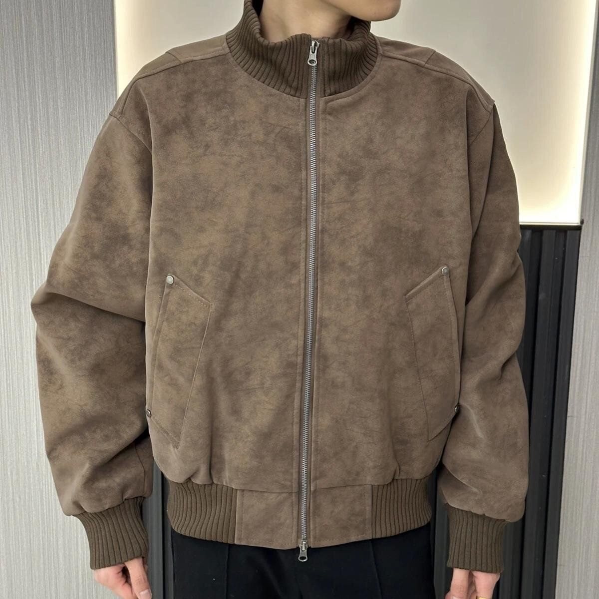 Autumn Oversize Bomber Jacket  - Quality Winter Clothing Bomber Jacket บทวิจารณ์และราคา