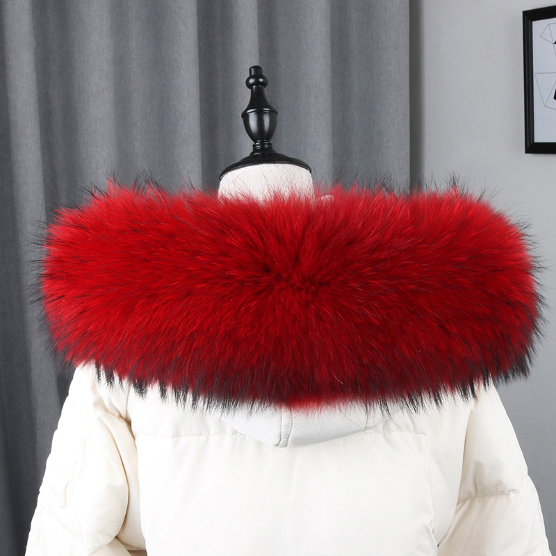 100% Real Fur Collar Coat Wint - Winter Clothing Design บทวิจารณ์และราคา