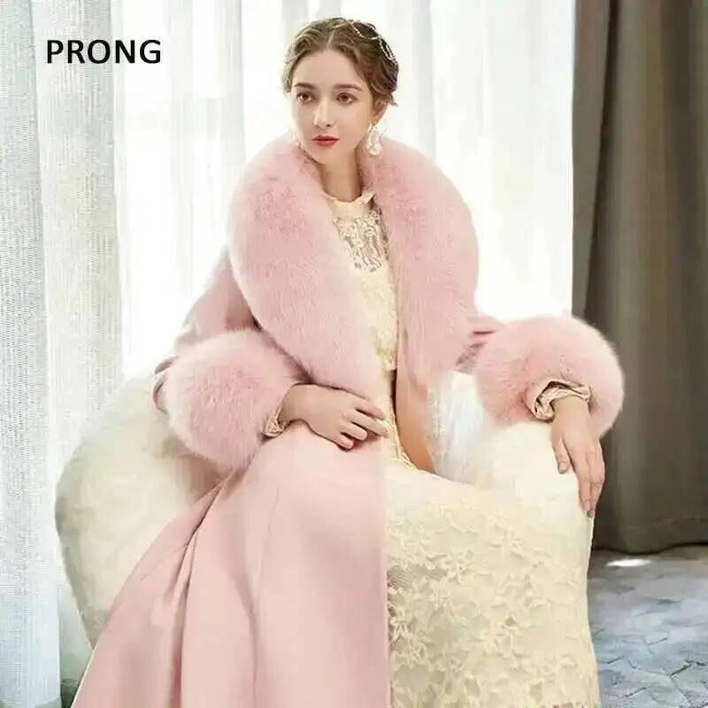 100% Real Fox Fur Collar Winte - Winter Clothing Outdoor บทวิจารณ์และราคา