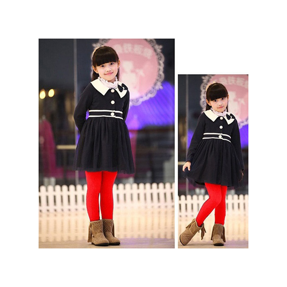 Girls Red Winter Thick Lined T - Winter Under Clothing บทวิจารณ์และราคา