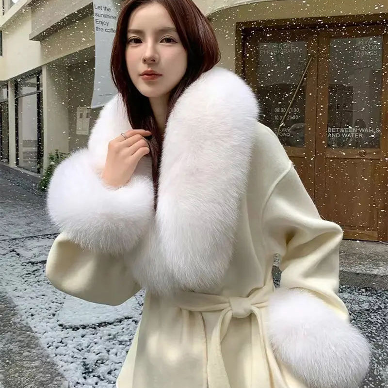 2025 Real Fox Fur Collar Winte - Winter Clothing Design บทวิจารณ์และราคา