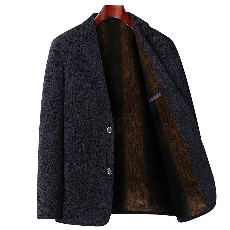 New Autumn Winter Men Fleece W - Quality Winter Clothing Jacket บทวิจารณ์และราคา