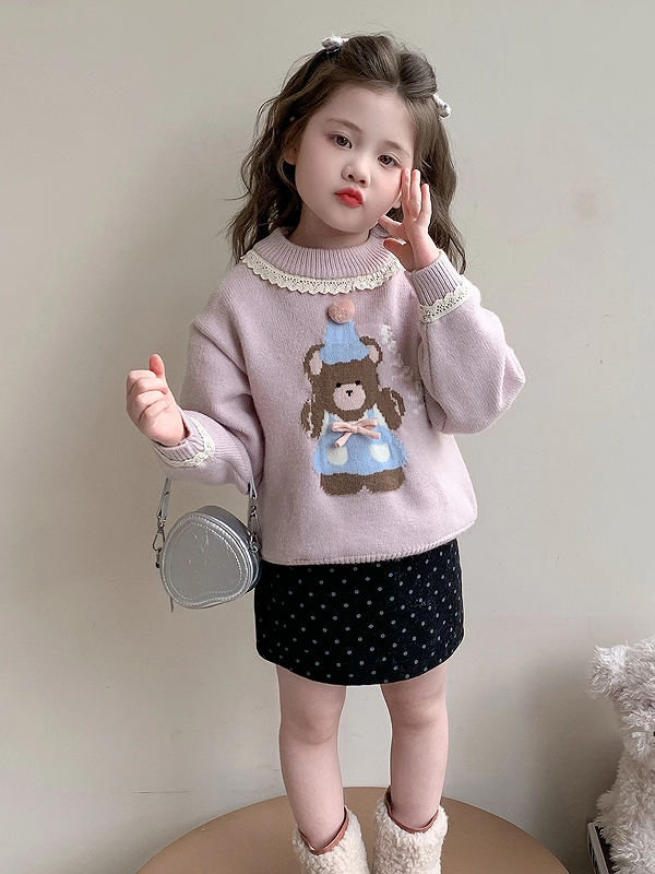 Sweet Sle Bear Print Lace  Gir - Winter Under Clothing บทวิจารณ์และราคา