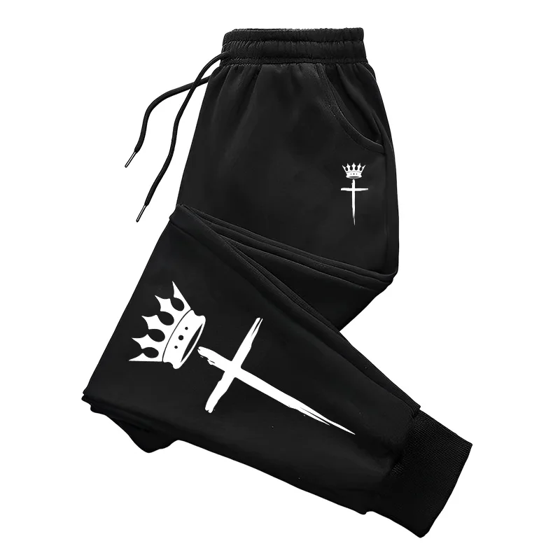 Sports Pants for Men Casual Ho - Winter Clothing Men Sale บทวิจารณ์และราคา