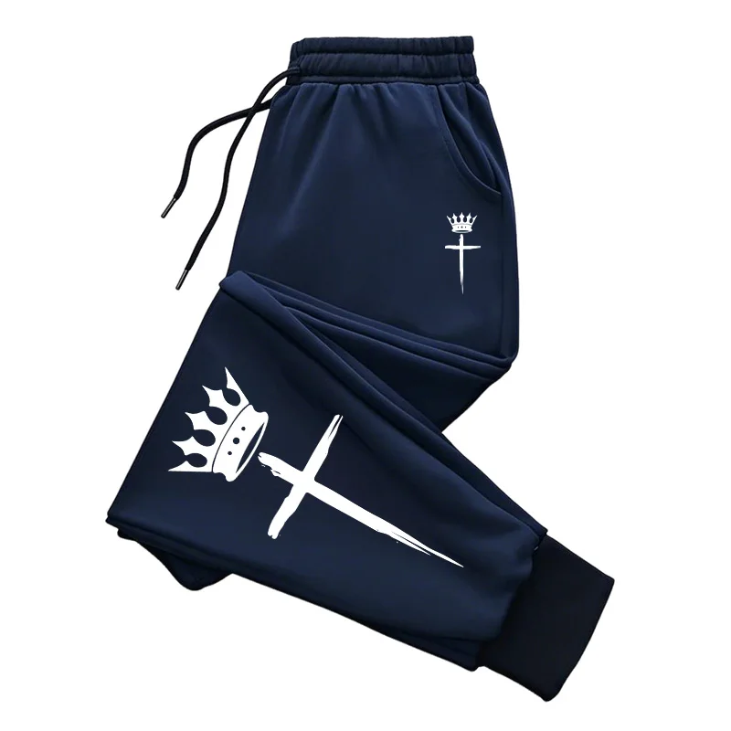 Sports Pants for Men Casual Ho - Winter Clothing Men Sale บทวิจารณ์และราคา
