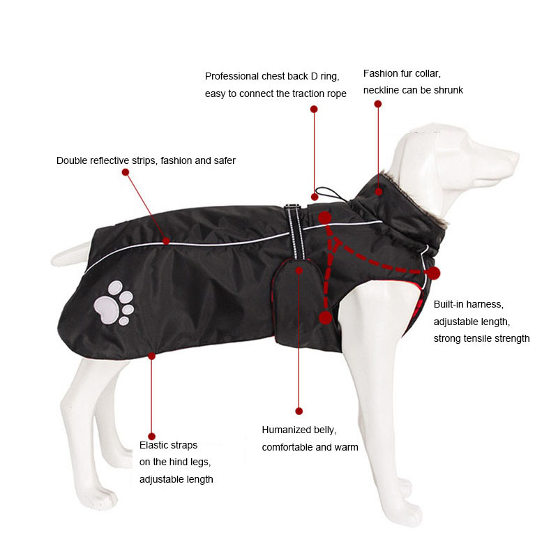 High Quality 5XL Large Dog Clo - Quality Winter Clothing Jacket บทวิจารณ์และราคา