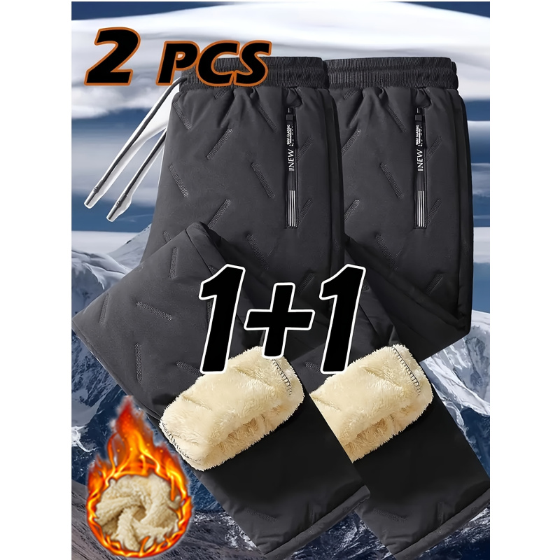 Men's Winter Hiking Pants Set  - Winter Clothing Outdoor บทวิจารณ์และราคา