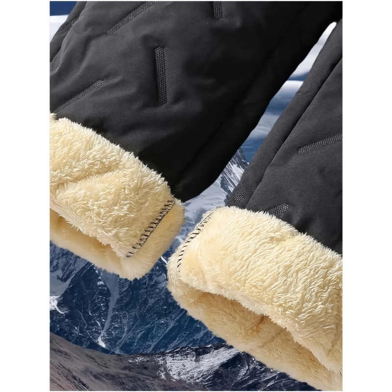 Men's Winter Hiking Pants Set  - Winter Clothing Outdoor บทวิจารณ์และราคา