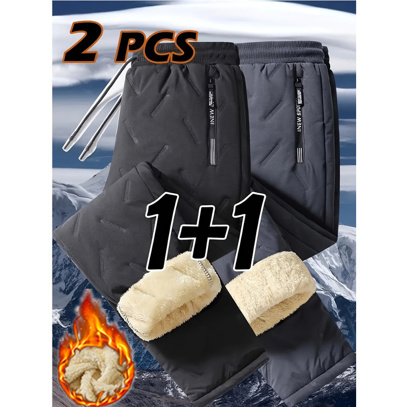 Men's Winter Hiking Pants Set  - Winter Clothing Outdoor บทวิจารณ์และราคา