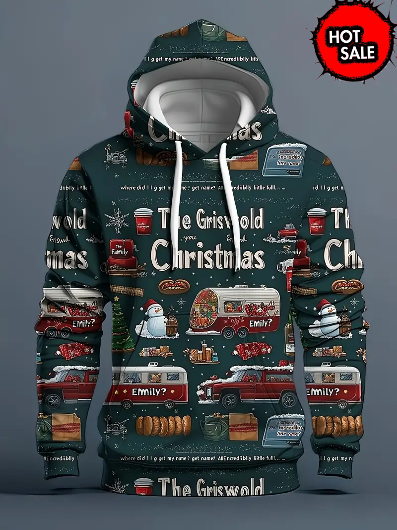 Christmas Unisex Hooded Sweats - Winter Clothing Kids Sale บทวิจารณ์และราคา