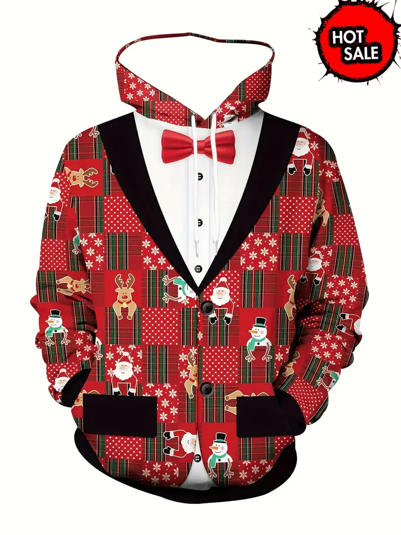 Christmas Unisex Hooded Sweats - Winter Clothing Kids Sale บทวิจารณ์และราคา
