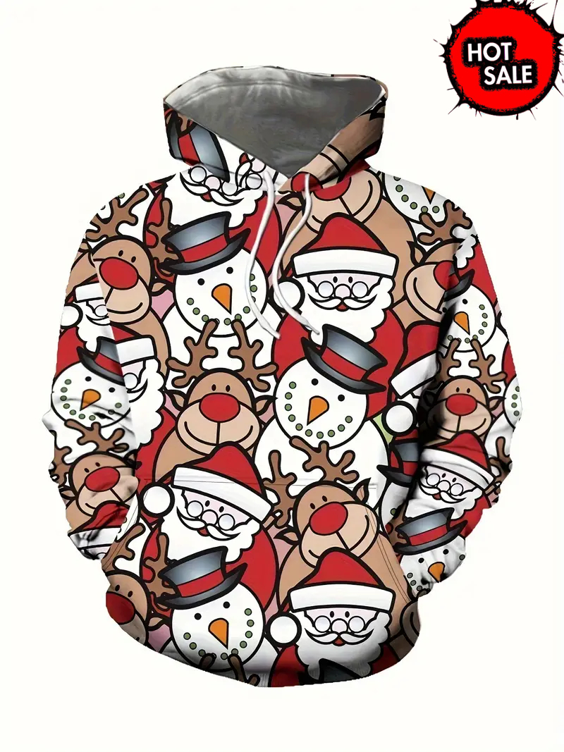 Christmas Unisex Hooded Sweats - Winter Clothing Kids Sale บทวิจารณ์และราคา