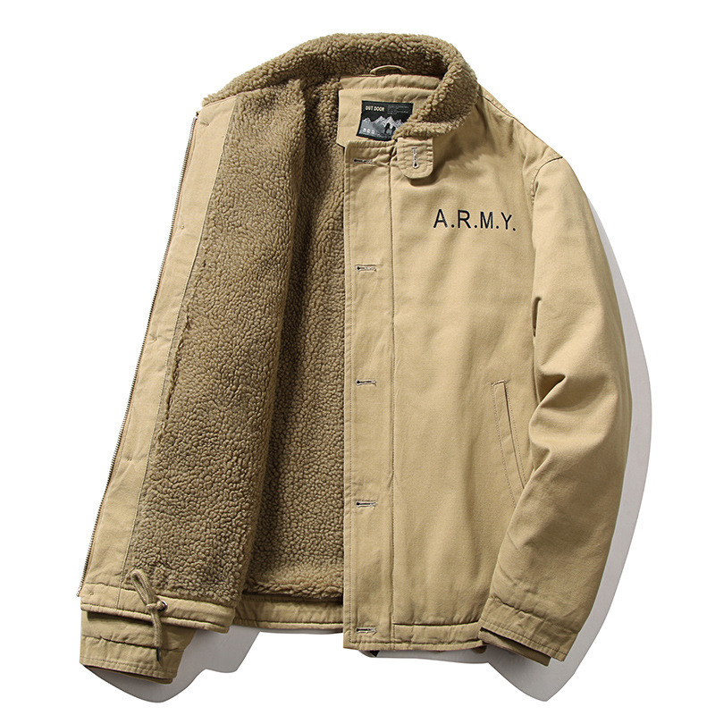 Men Fleece Winter Jackets Warm - Quality Winter Clothing Bomber Jacket บทวิจารณ์และราคา