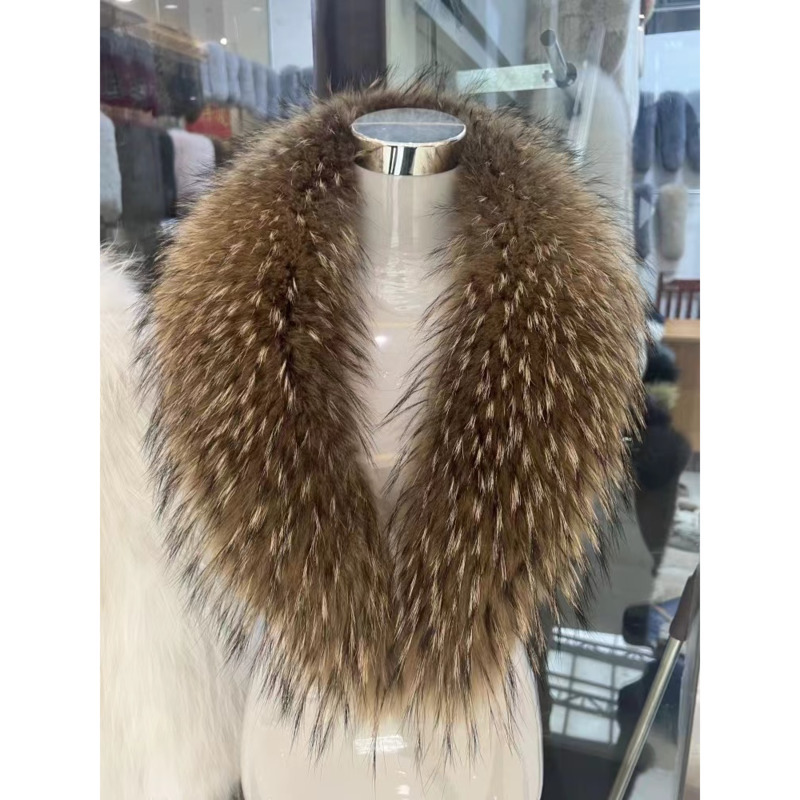 Raccoon Fur Collar Female Wint - Winter Clothing Outdoor บทวิจารณ์และราคา