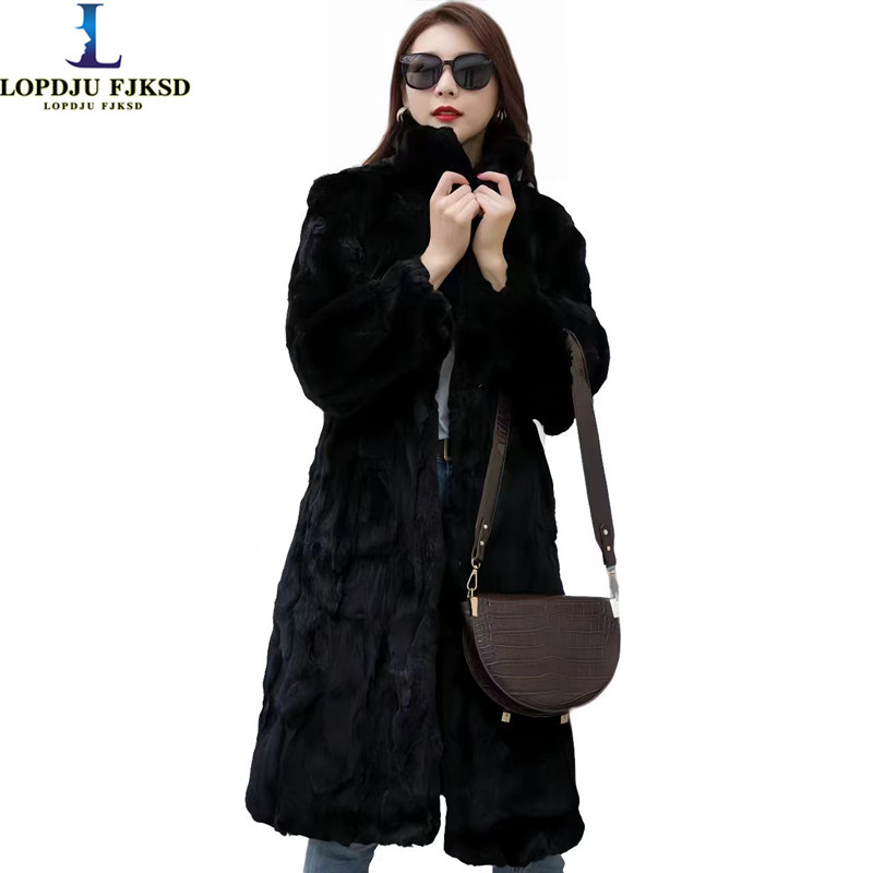 Real Rex Rabbit Fur Coat for W - Quality Winter Clothing Jacket บทวิจารณ์และราคา