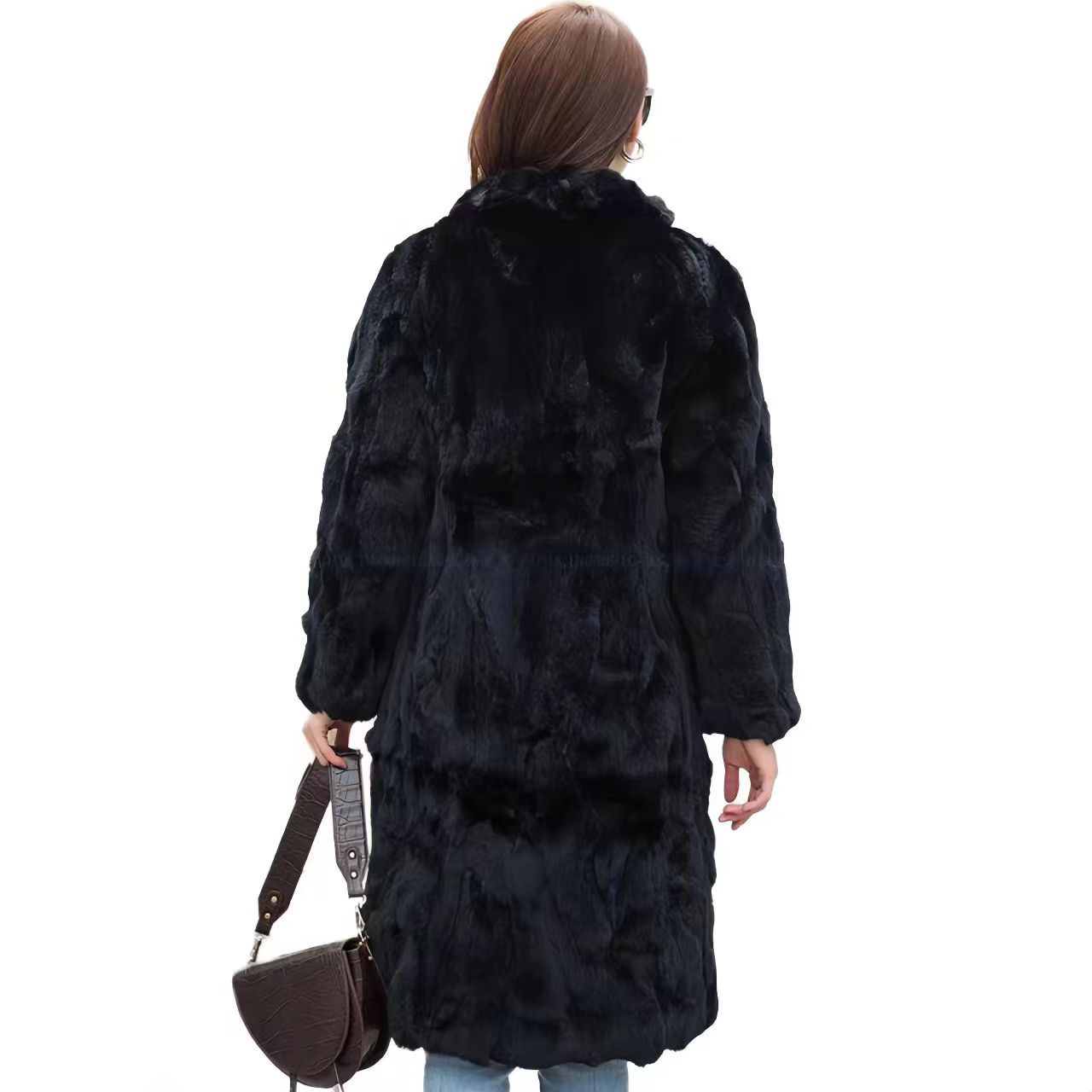 Real Rex Rabbit Fur Coat for W - Quality Winter Clothing Jacket บทวิจารณ์และราคา