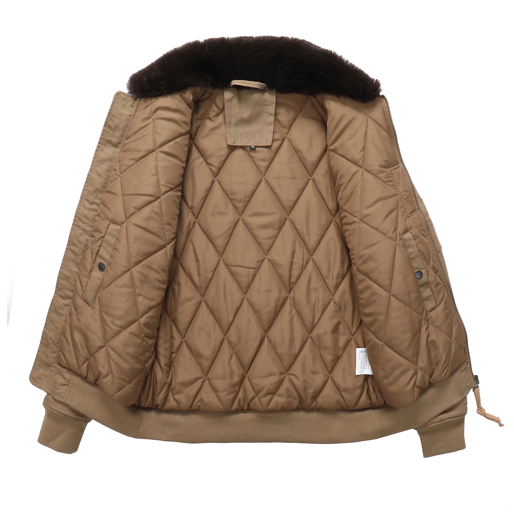 New Winter Men Bomber Jackets  - Quality Winter Clothing Bomber Jacket บทวิจารณ์และราคา
